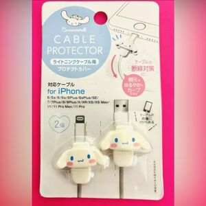 NIP Sanrio Cinnamoroll Cable Protector For iPhone